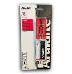 5 DAKİKALIK EPOKSI YAPIŞTIRICI ARALDİTE RAPİD -24ml - ARALDITE