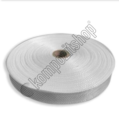 Cam Fiber Bant 225 gr/m2 plain EN:20mm BOY:100METRE 