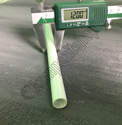 Cam Fiber Boru Pro Dış/İç Çap: 12mm/10mm - 1