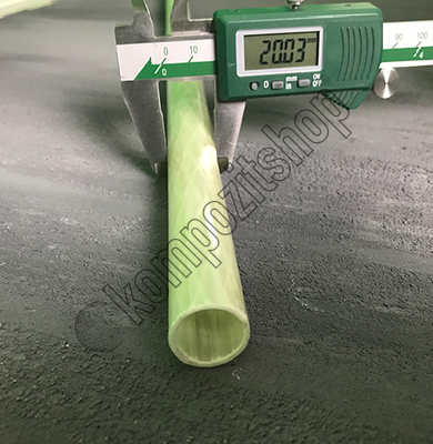 Cam Fiber Boru Pro Dış/İç Çap: 20mm/17mm - 1