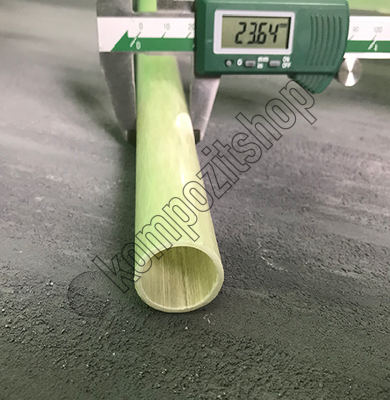 Cam Fiber Boru Pro Dış/İç Çap: 23,5mm/20mm