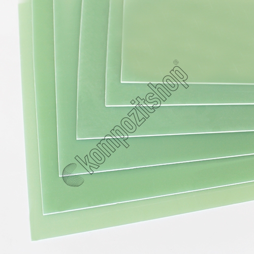 Cam Fiber G10 FRP plaka T:2mm 20x20cm - 1