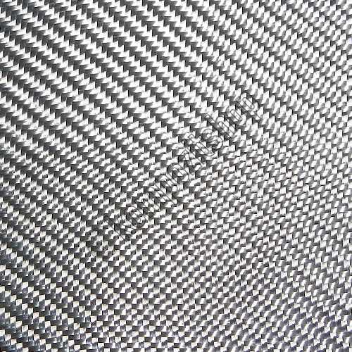Dekoratif Cam Elyaf Kumaş 290 gr/m2 twill Gümüş  
