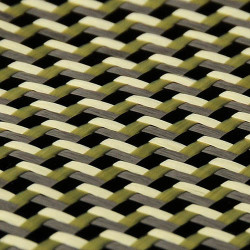 Karbon Aramid Kumaş 210 gr/m2 -twill  - PROFABRIC