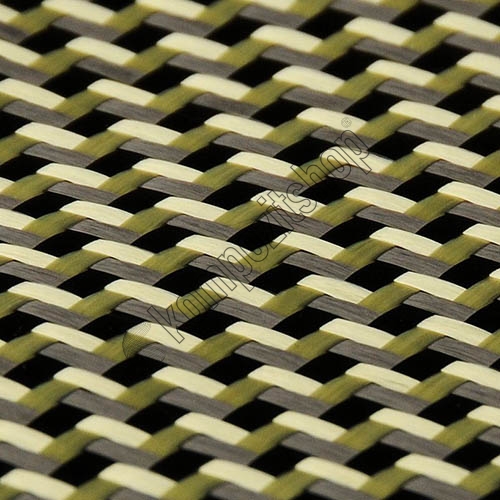 Karbon Aramid Kumaş 210 gr/m2 -twill 