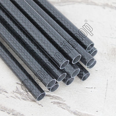 Karbon Fiber Boru 3K Dış/İç Çap:12mm/10mm   - 1