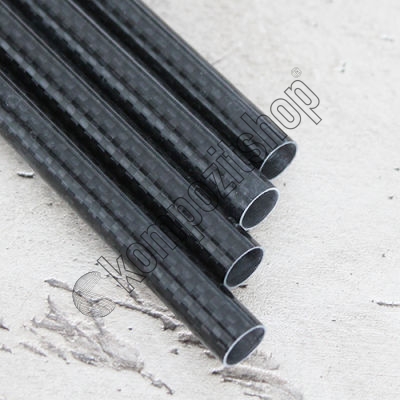 Karbon Fiber Boru 3K Dış/İç Çap:14mm/12mm   - 1