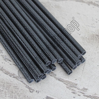 Karbon Fiber Boru 3K Dış/İç Çap:18mm/16mm   - 1