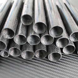 Karbon Fiber Boru 3K Dış/İç Çap:28mm/26mm   - 2