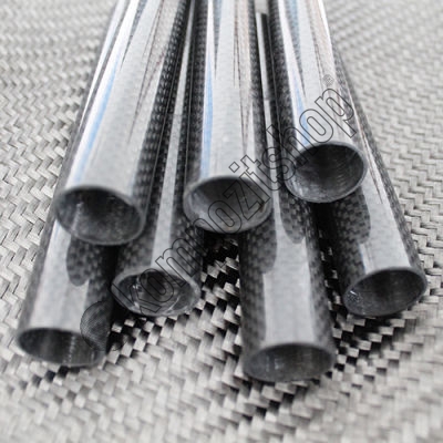 Karbon Fiber Boru 3K Dış/İç Çap:30mm/28mm   - 1