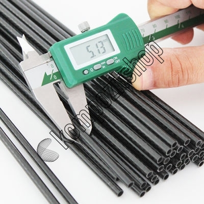 Karbon Fiber Boru 3K Dış/İç Çap:5mm/4mm   - 1