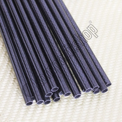 Karbon Fiber Boru 3K Dış/İç Çap:7mm/6mm   - 2