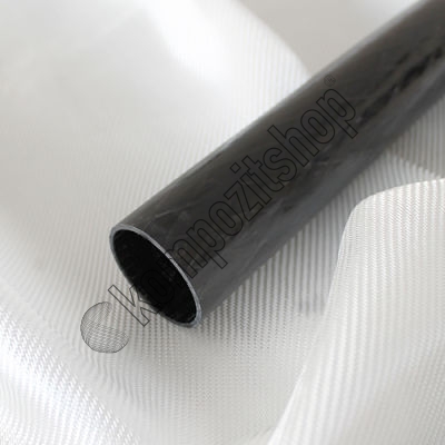 Karbon Fiber Boru Pro Dış/İç Çap:16mm/13mm   - 1
