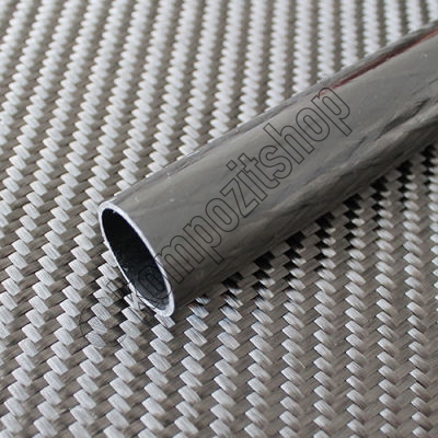 PROTUBE-CARBON - Karbon Fiber Boru Pro Dış/İç Çap:25mm/22mm  