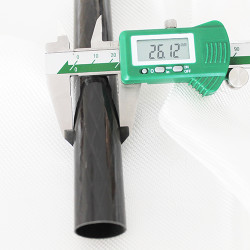 Karbon Fiber Boru Pro Dış/İç Çap:26mm/24mm   - PROTUBE-CARBON