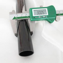 Karbon Fiber Boru Pro Dış/İç Çap:30mm/27mm   - PROTUBE-CARBON