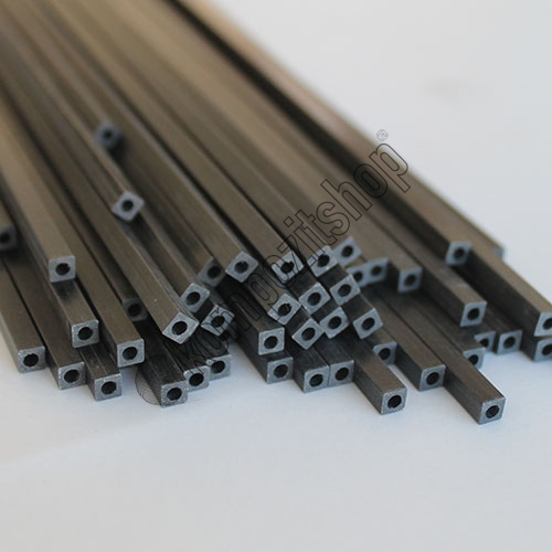 Karbon Fiber Kare Boru Profil Dış/İç 4mm/2.5mm - 1
