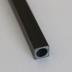 EKOTUBE-CARBON - Karbon Fiber Kare Boru Profil Dış/İç 10mm/8,5mm