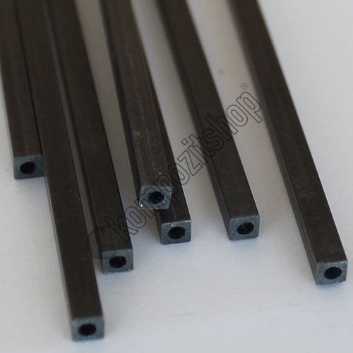 Karbon Fiber Kare Boru Profil Dış/İç 6mm/4.8mm - 1