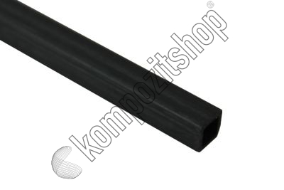 Karbon Fiber Kare Profil Dış/İç 4mm/3mm