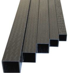 Karbon Fiber Kare Profil Dış/İç 30mm/28mm PRO - 