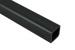 EKOTUBE-CARBON - Karbon Fiber Kare Profil Dış/İç 13mm/10mm