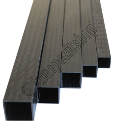 Karbon Fiber Kare Profil Dış/İç 30mm/27mm PRO - 1