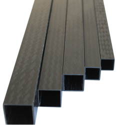 Karbon Fiber Kare Profil Dış/İç 20mm/17mm PRO - 3