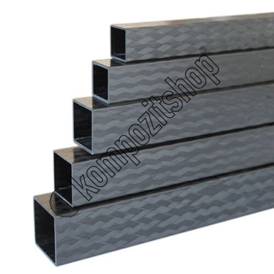 Karbon Fiber Kare Profil Dış/İç 25mm/22mm PRO - 1