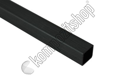 Karbon Fiber Kare Profil Dış/İç 8mm/7mm - 1