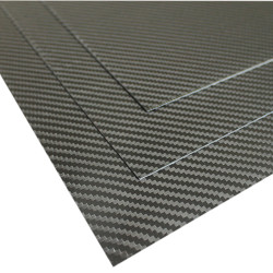Karbon Fiber Plaka T:1mm CNC Kesimli - Thumbnail