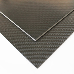 Karbon Fiber Plaka T:2mm 48cmX48cm - EKOPLATE-CARBON