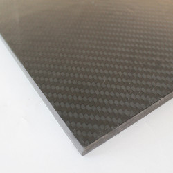 Karbon Fiber Plaka T:3mm 48cmX48cm - EKOPLATE-CARBON