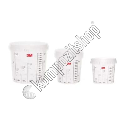 Ölçü Kabı Plastik - 1000ml - 1