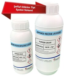 Seffaf Döküm Epoksisi Seti D350/H350 - PROPOX